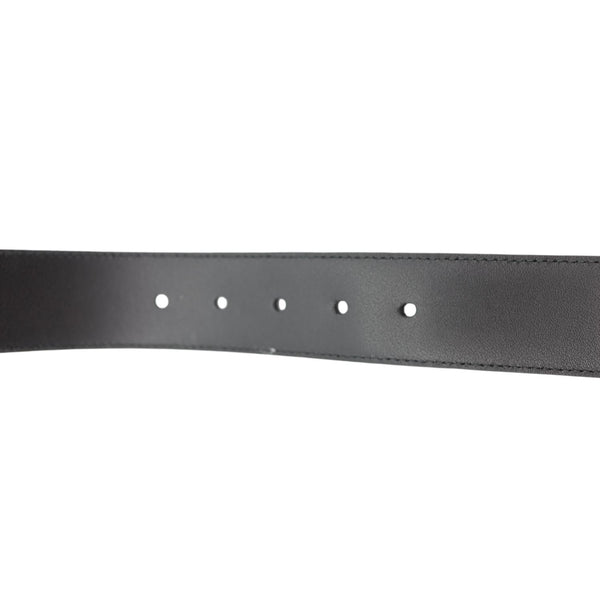 GUCCI Microguccissima Leather Belt Black 281548 Size 95/38