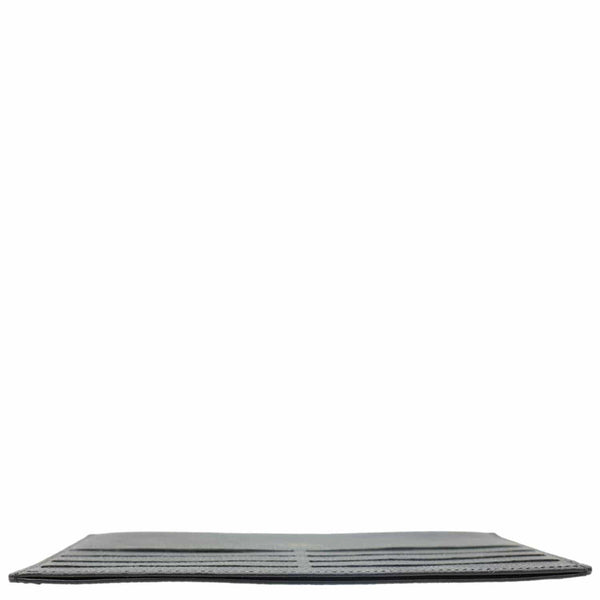 LOUIS VUITTON Felicie Calfskin Leather Card Holder Black