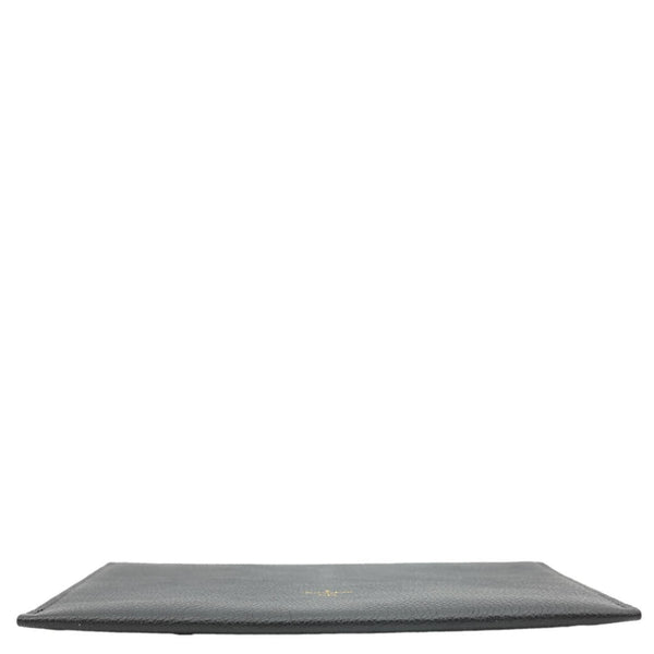 LOUIS VUITTON Felicie Calfskin Leather Card Holder Black