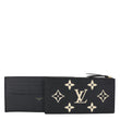 LOUIS VUITTON Pochette Monogram Empreinte Leather Insert Card Holder Black