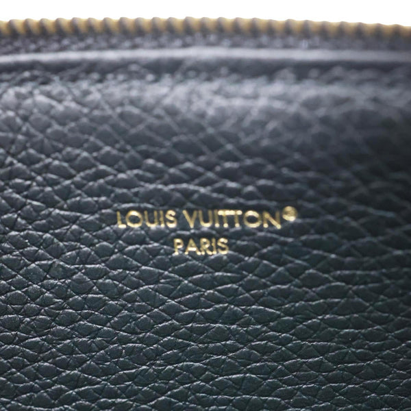 LOUIS VUITTON Pochette Monogram Empreinte Leather Insert Card Holder Black
