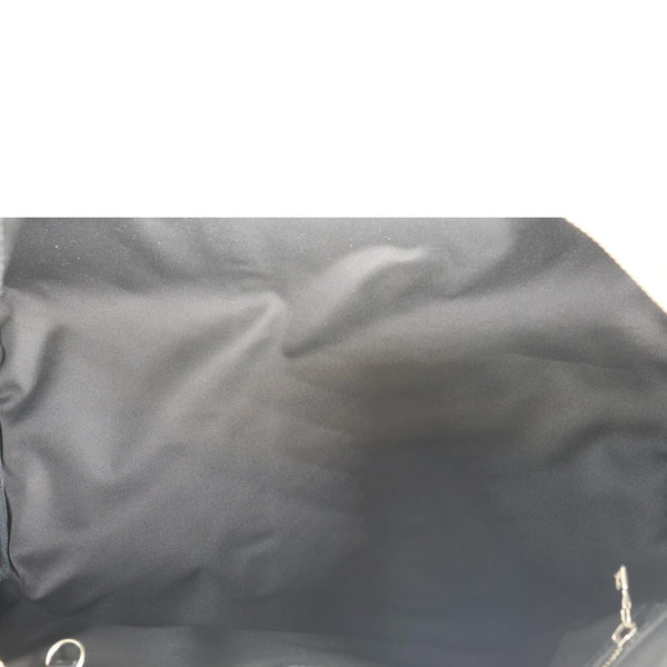 LOUIS VUITTON Keepall 50 Bandouliere Taigarama Travel Bag Black