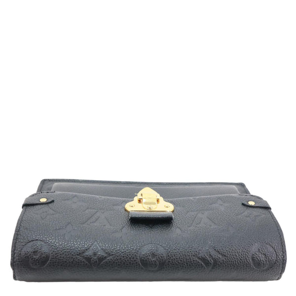 LOUIS VUITTON Vavin Monogram Empreinte Chain Shoulder Bag Black