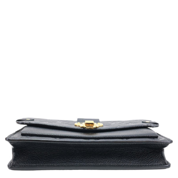 LOUIS VUITTON Vavin Monogram Empreinte Chain Shoulder Bag Black