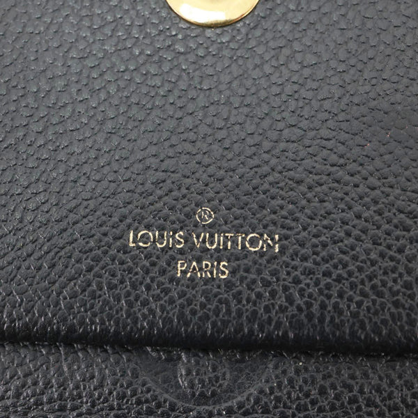 LOUIS VUITTON Vavin Monogram Empreinte Chain Shoulder Bag Black