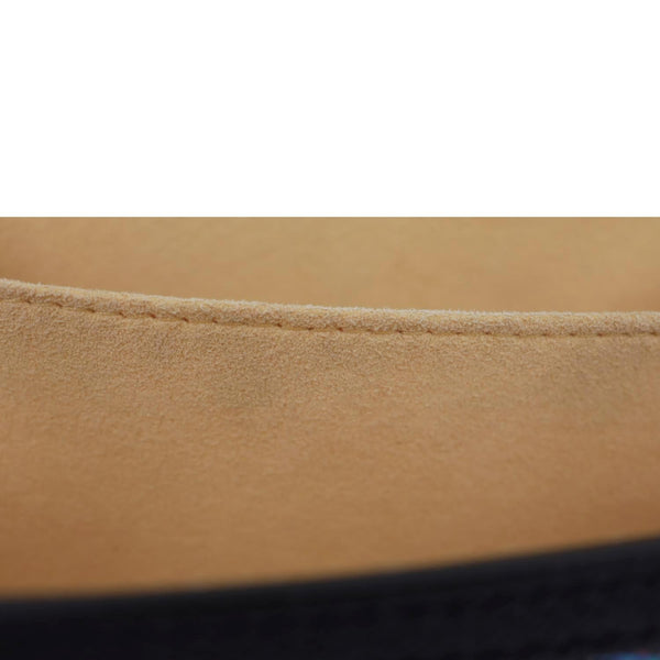 LOUIS VUITTON Dauphine Mini Damier Monogram LV Pop Crossbody Bag Navy Blue