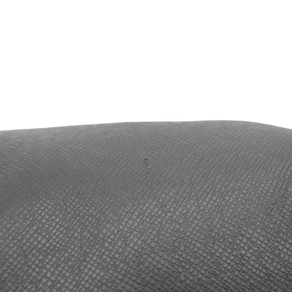 LOUIS VUITTON Keepall 50 Bandouliere Taigarama Travel Bag Black