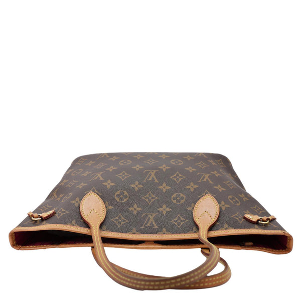 LOUIS VUITTON Neverfull PM Monogram Canvas Tote Bag Brown