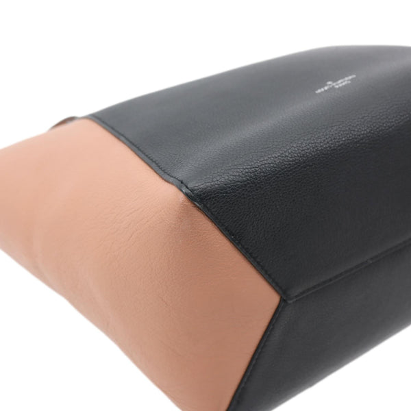 LOUIS VUITTON Lockme Cabas Leather Tote Bag Bois de Rose