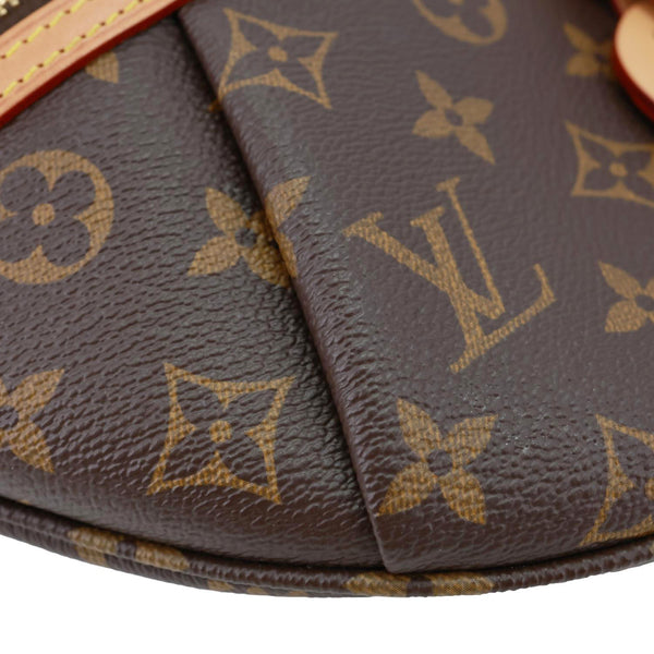 LOUIS VUITTON High Rise Monogram Canvas Bumbag Brown