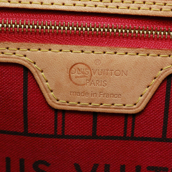 LOUIS VUITTON Neverfull PM Monogram Canvas Tote Bag Brown