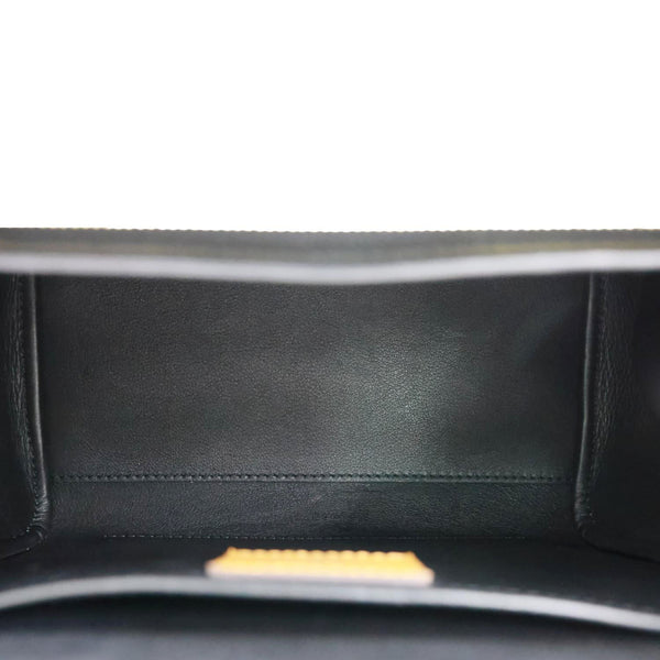LOUIS VUITTON Arch PM Leather Shoulder Bag Black