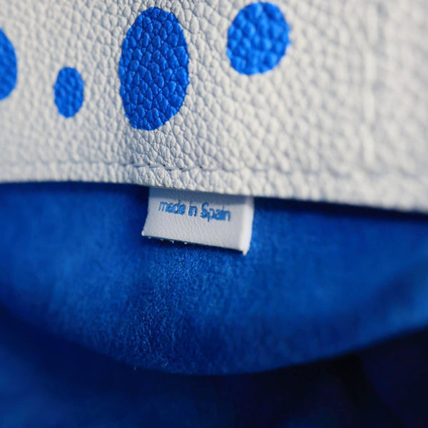 LOUIS VUITTON x Yayoi Kusama Speedy 20 Bandouliere Empreinte Infinity Dots Crossbody Bag Blue