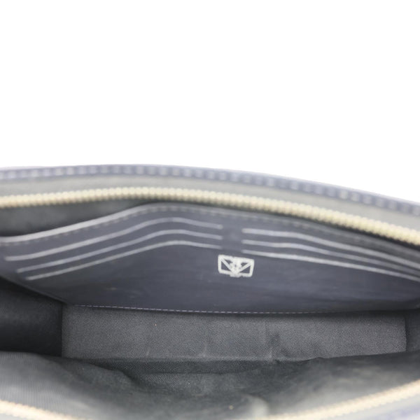 LOUIS VUITTON Voyage MM America's Cup Latitude Damier Azur Pouch White