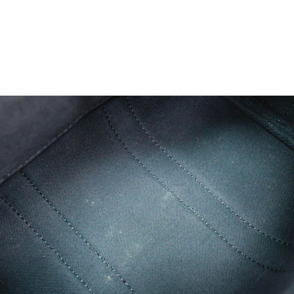 LOUIS VUITTON Keepall 25 Bandouliere Monogram Eclipse Reverse Canvas Crossbody Bag Black