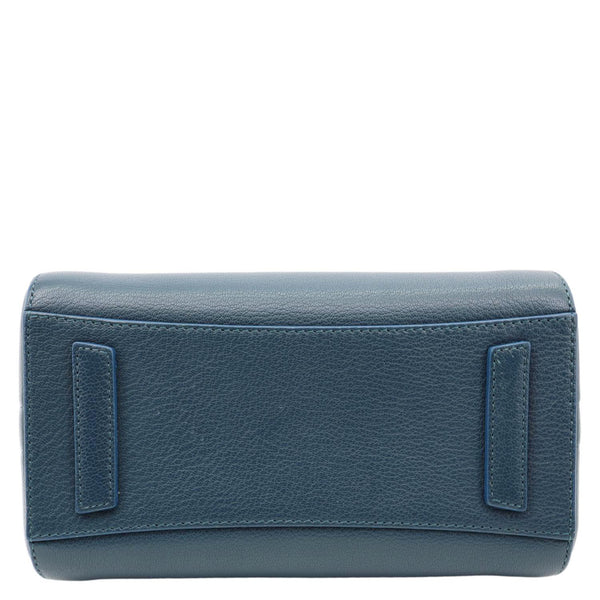Givenchy Antigona Leather Satchel Shoulder Bag Peacock Blue
