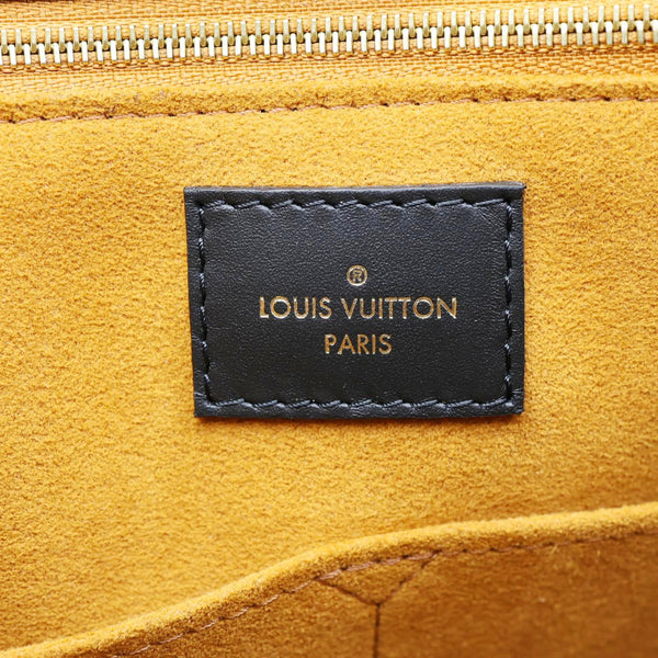 LOUIS VUITTON Onthego GM Giant Monogram Empreinte Shoulder Bag Black