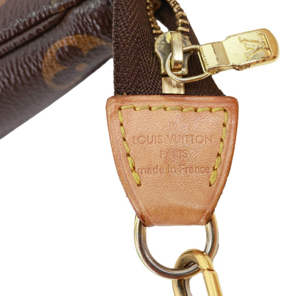 LOUIS VUITTON Pochette Accessoires Monogram Canvas Pouch Brown