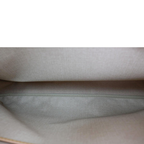 LOUIS VUITTON Alize 24 Heures Soft Monogram Canvas Travel Bag Brown