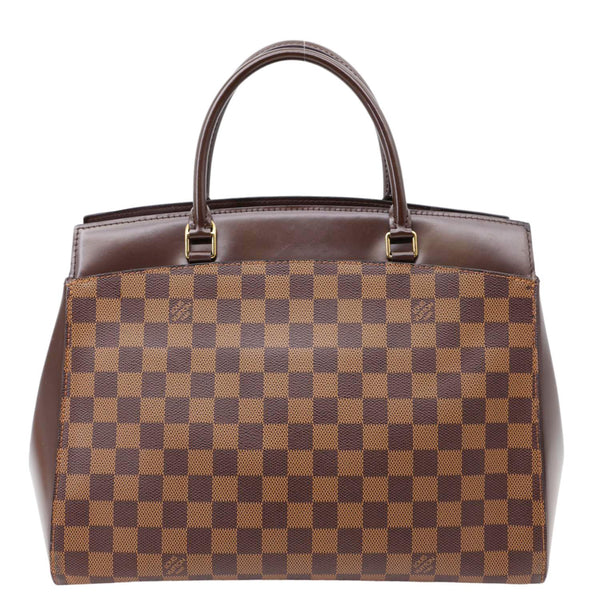 LOUIS VUITTON Rivoli MM Damier Ebene Shoulder Bag Brown