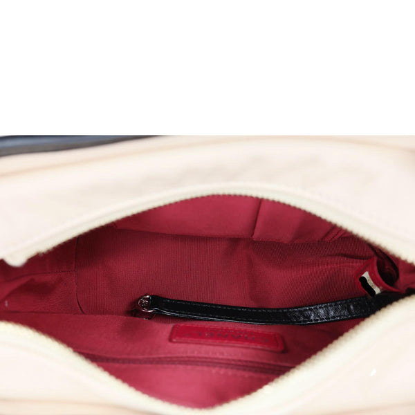 CHANEL Gabrielle Small Quilted Aged Lambskin Leather Crossbody Bag Black