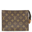 LOUIS VUITTON Toiletry 19 Monogram Canvas Pouch Brown