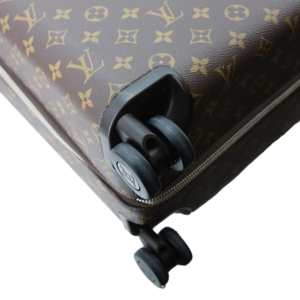 LOUIS VUITTON Horizon 55 Monogram Canvas Travel Bag Brown