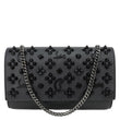 CHRISTIAN LOUBOUTIN Paloma Spikes Loubinthesky  Calfskin Leather Crossbody Bag Black