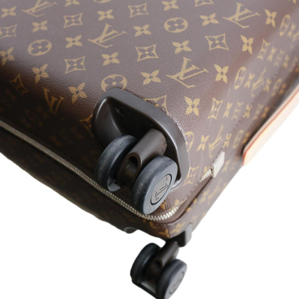LOUIS VUITTON Horizon 55 Monogram Canvas Travel Bag Brown