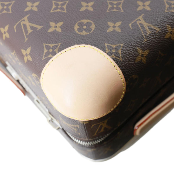 LOUIS VUITTON Horizon 55 Monogram Canvas Travel Bag Brown