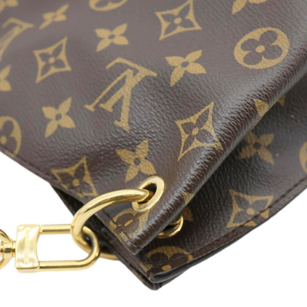 LOUIS VUITTON Metis Hobo Monogram Canvas Shoulder Bag Brown