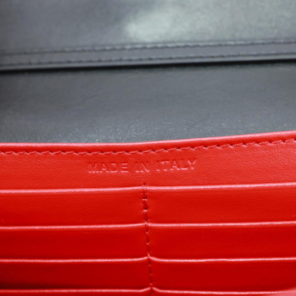 CHRISTIAN LOUBOUTIN Paloma Spikes Loubinthesky Calfskin Leather Crossbody Bag Black
