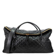 YVES SAINT LAURENT Giant Quilted Calfskin Leather Travel Bag Black