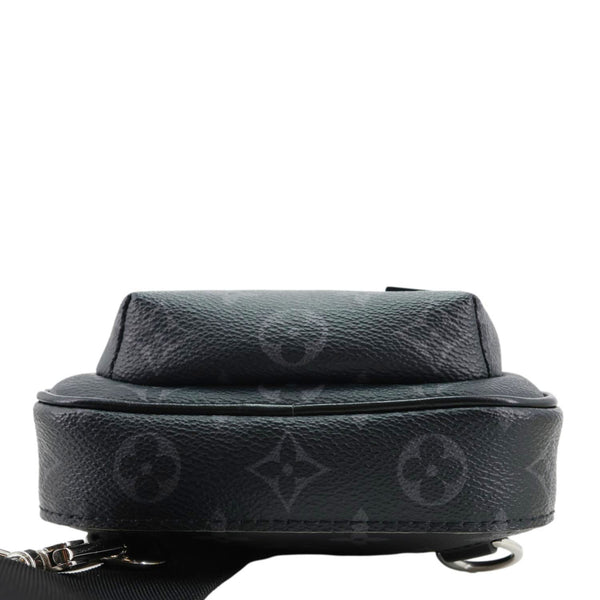 LOUIS VUITTON Avenue Sling PM Monogram Eclipse Canvas Backpack Bag Black