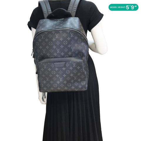 LOUIS VUITTON Apollo Monogram Eclipse Backpack Black