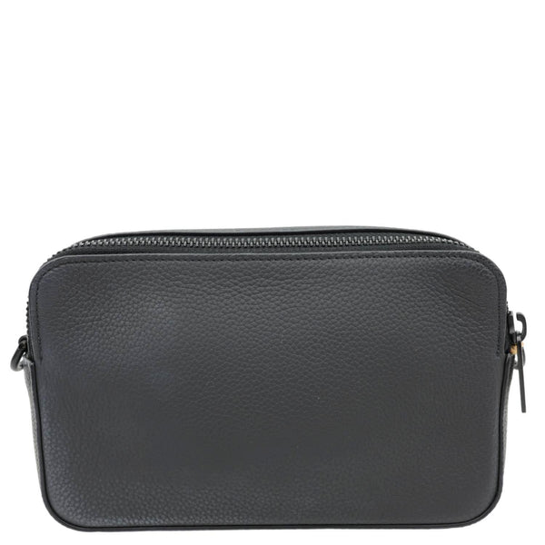 LOUIS VUITTON Alpha Wearable LV Aerogram Leather Shoulder Bag Black