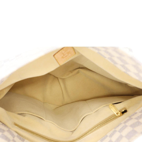 LOUIS VUITTON Artsy MM Damier Azur Hobo Bag White