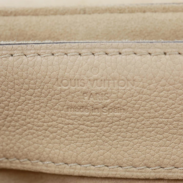 LOUIS VUITTON Pallas Monogram Canvas Chain Crossbody Bag Brown