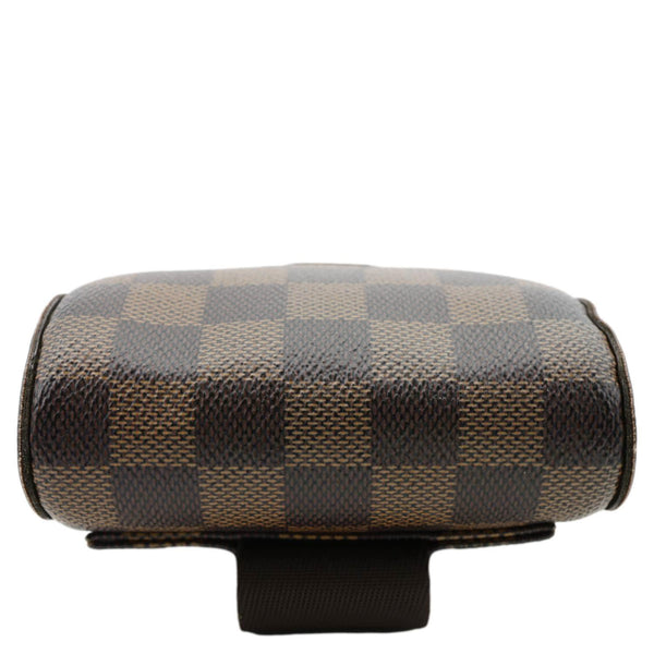LOUIS VUITTON Geronimos Sling Damier Ebene Crossbody Bag Brown