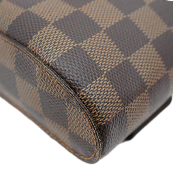 LOUIS VUITTON Geronimos Sling Damier Ebene Crossbody Bag Brown
