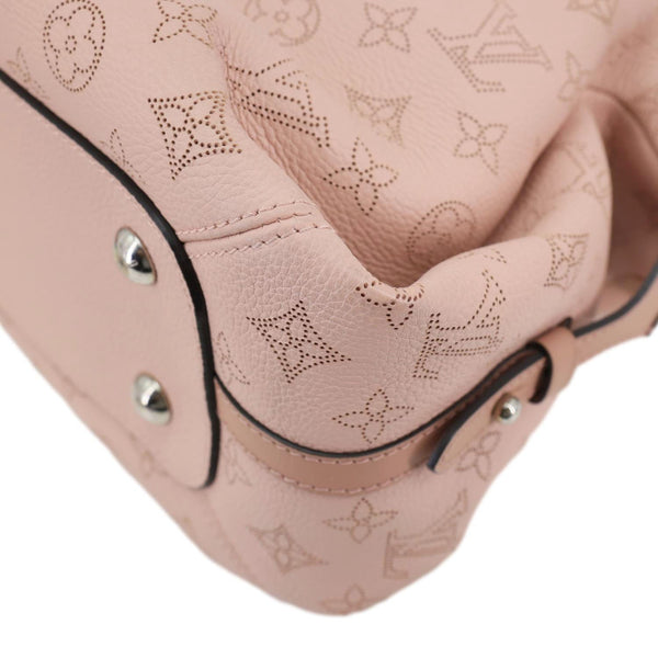 LOUIS VUITTON Asteria Monogram Mahina Leather Satchel Bag Pink
