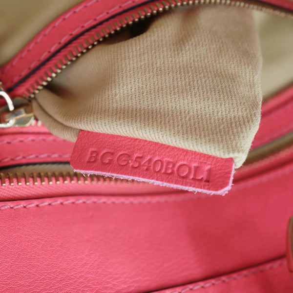 VALENTINO Garavani Rockstud Leather Tote Bag Red