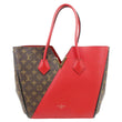 LOUIS VUITTON Kimono MM Monogram Canvas Tote Bag Red