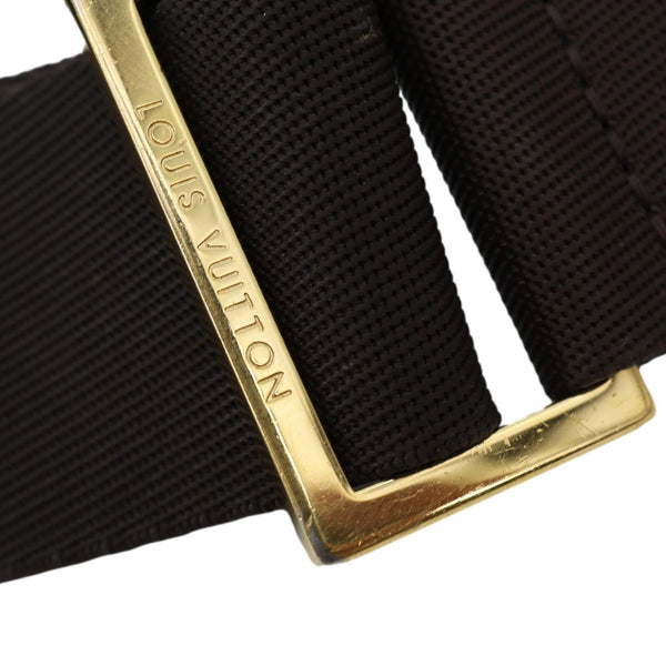 LOUIS VUITTON Geronimos Sling Damier Ebene Crossbody Bag Brown