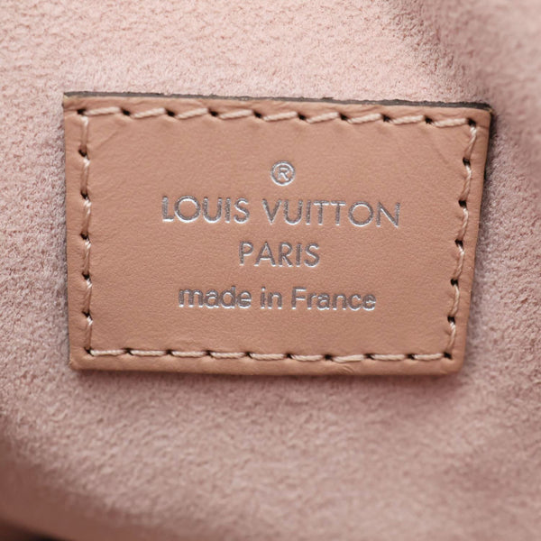 LOUIS VUITTON Asteria Monogram Mahina Leather Satchel Bag Pink