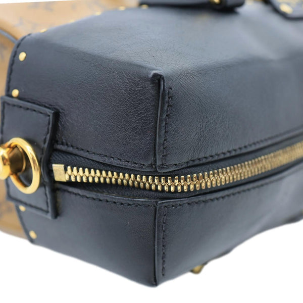 LOUIS VUITTON City Malle MM Reverse Monogram Shoulder Bag Black