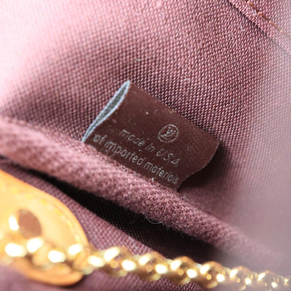 LOUIS VUITTON Favorite MM Monogram Canvas Shoulder Bag Brown