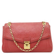 LOUIS VUITTON Saint Germain PM Monogram Empreinte Leather Shoulder Bag Red
