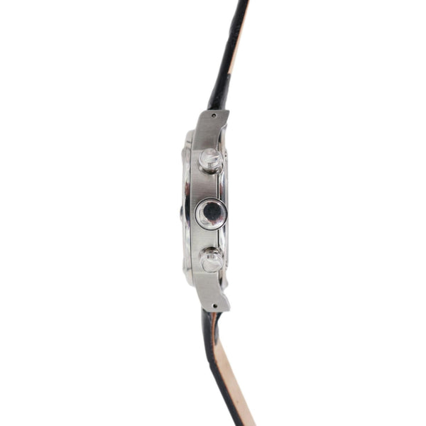 Raymond Weil  Vintage W1 6800 Parsifal Chronograph Yellow Dial Watch 35mm