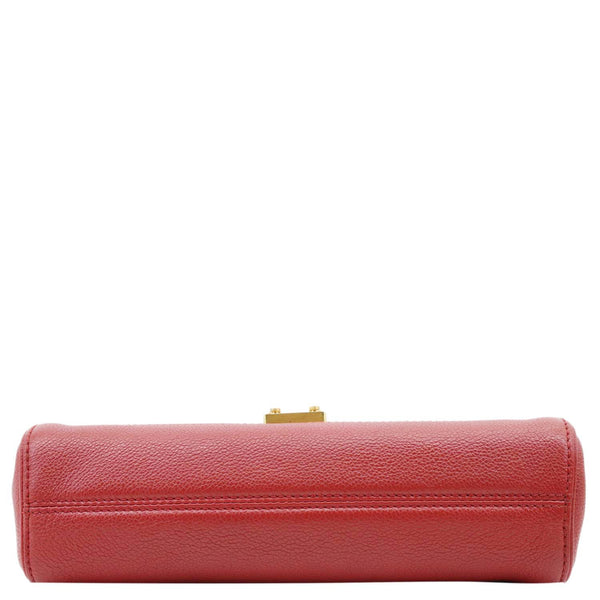 LOUIS VUITTON Saint Germain PM Monogram Empreinte Leather Shoulder Bag Red
